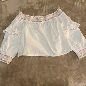 Off the shoulder top